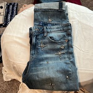 Lucky brand Bridgete slim straight. Size 10/30